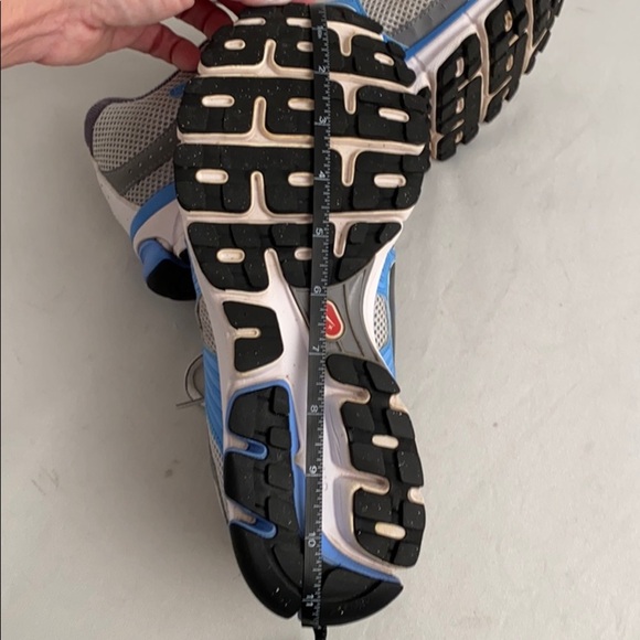 Nike Air Pegasus light blue white gray sneakers 10 - Picture 9 of 11